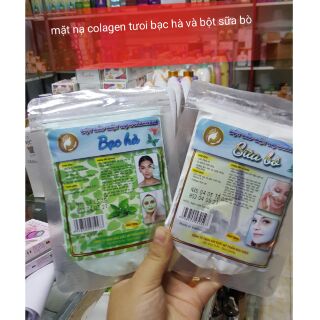 Bột đắp mặt nạ colagen
