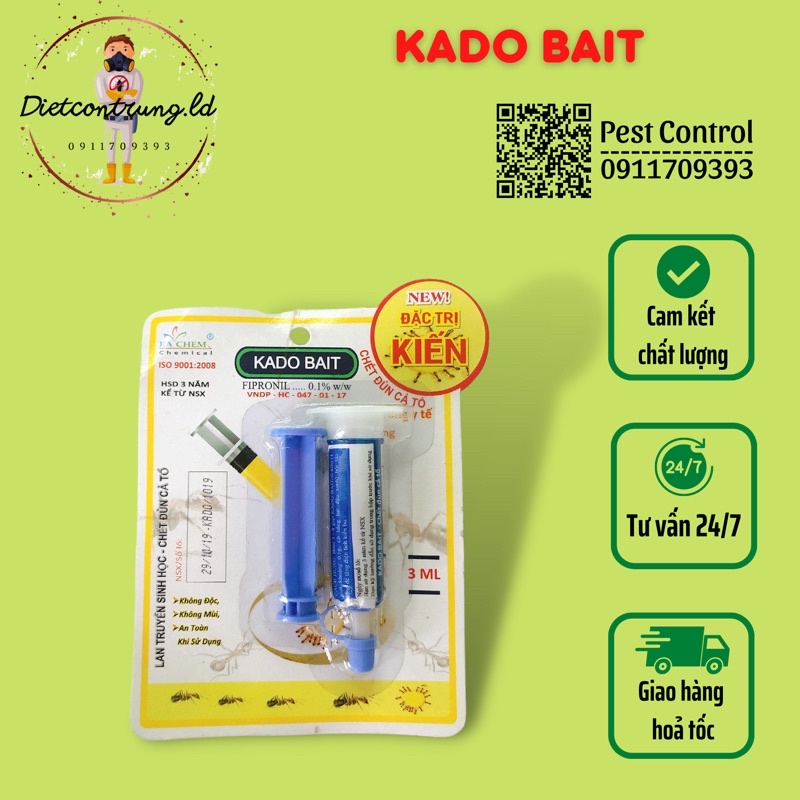 Bả diệt kiến Kado Bait dạng tuýp