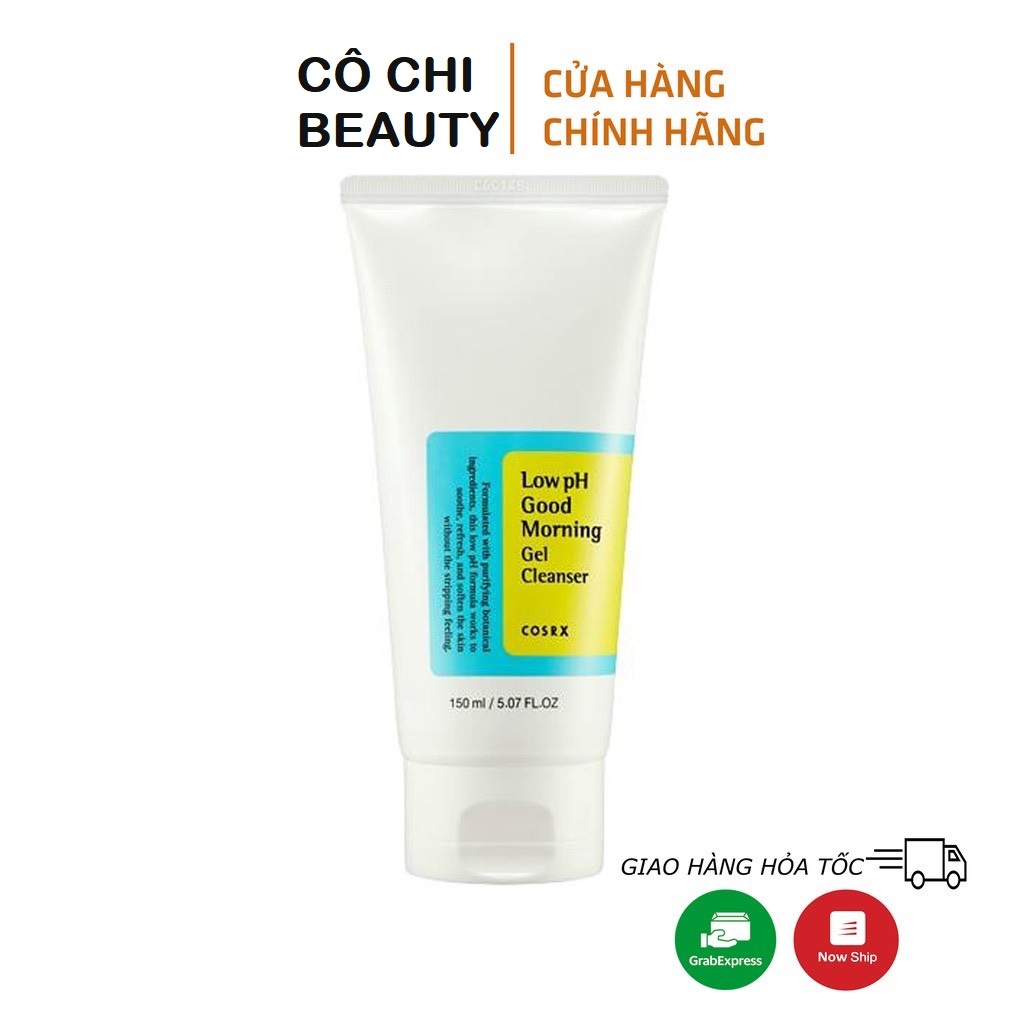 Sữa Rửa Mặt Cosrx Low PH Good Morning Gel Cleanser 150ml