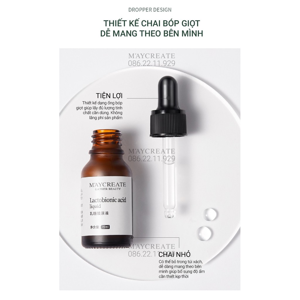 Tinh Chất Phục hồi da Cấp ẩm Thu nhỏ LCL Maycreate Hàng Nội Địa Trung. | BigBuy360 - bigbuy360.vn