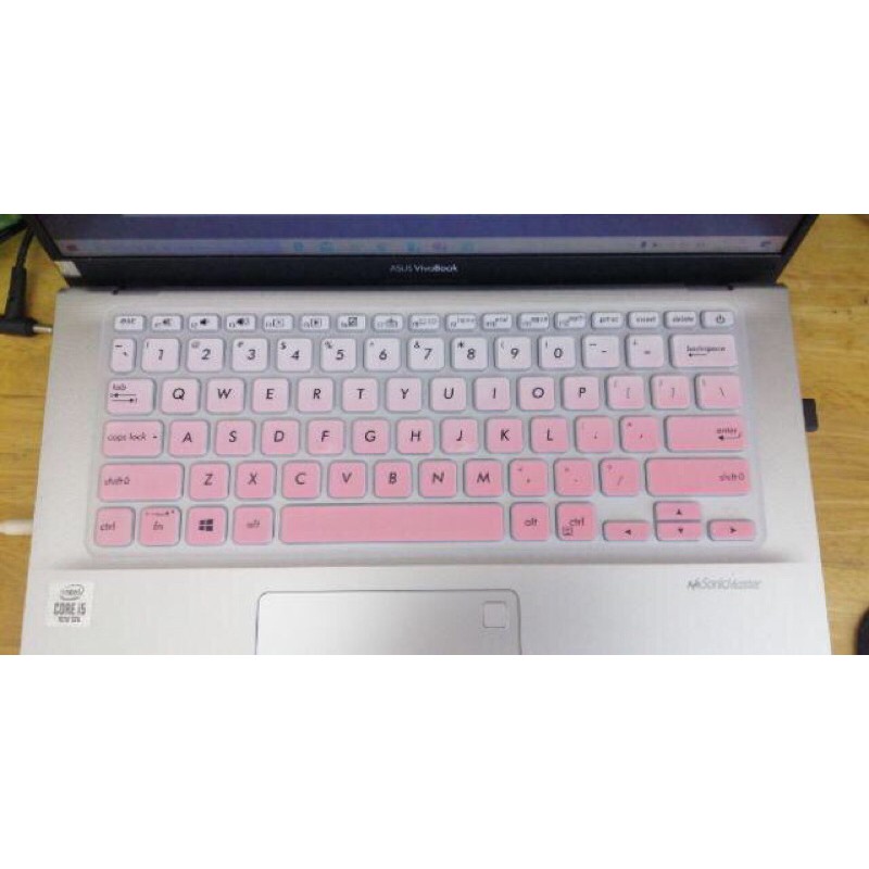 Tấm silicon phủ bàn phím laptop Asus Vivobook 14 inch dành cho máy asus Adol, V4000, Y406U, R424, X420UA, X409, X412...