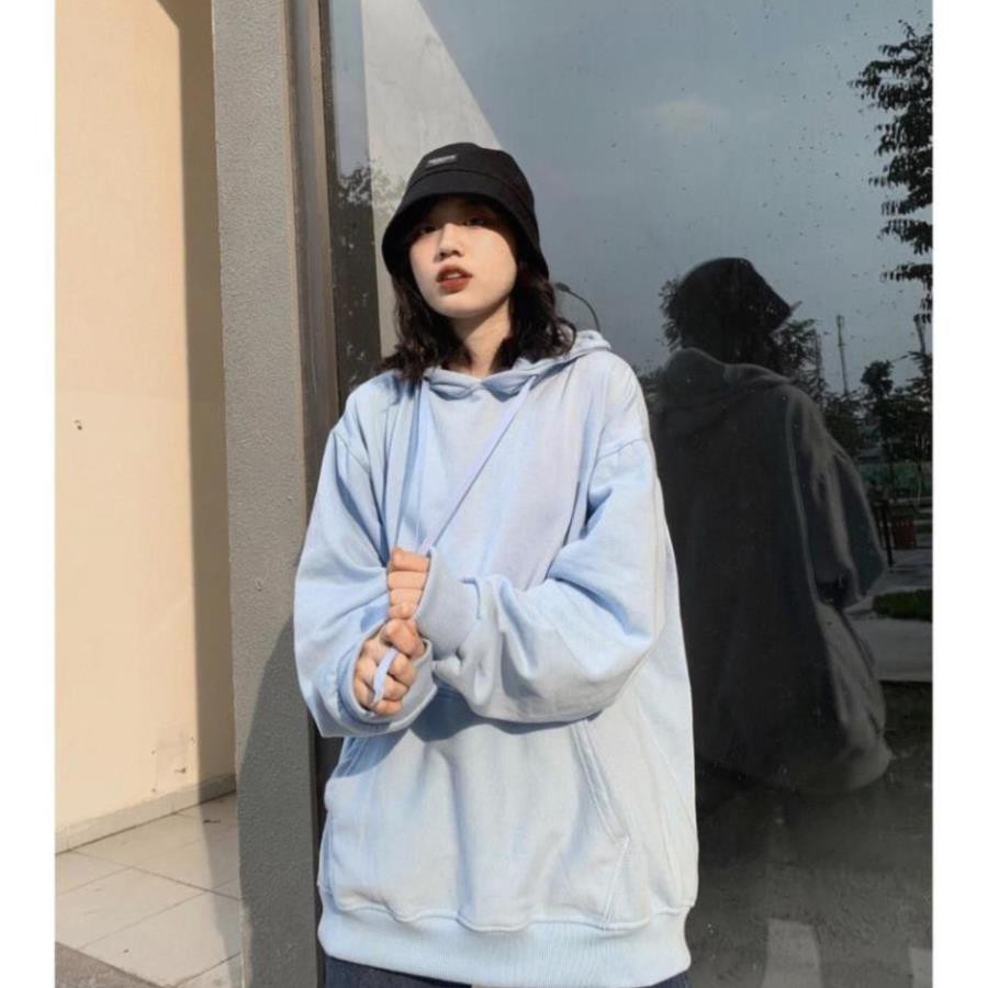 Áo HOODIE BASIC Trơn 8 Màu UNISEX