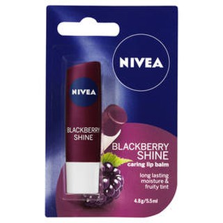 Son dưỡng NIVEA Blackberry Shine Lip Care 4.8 G.
