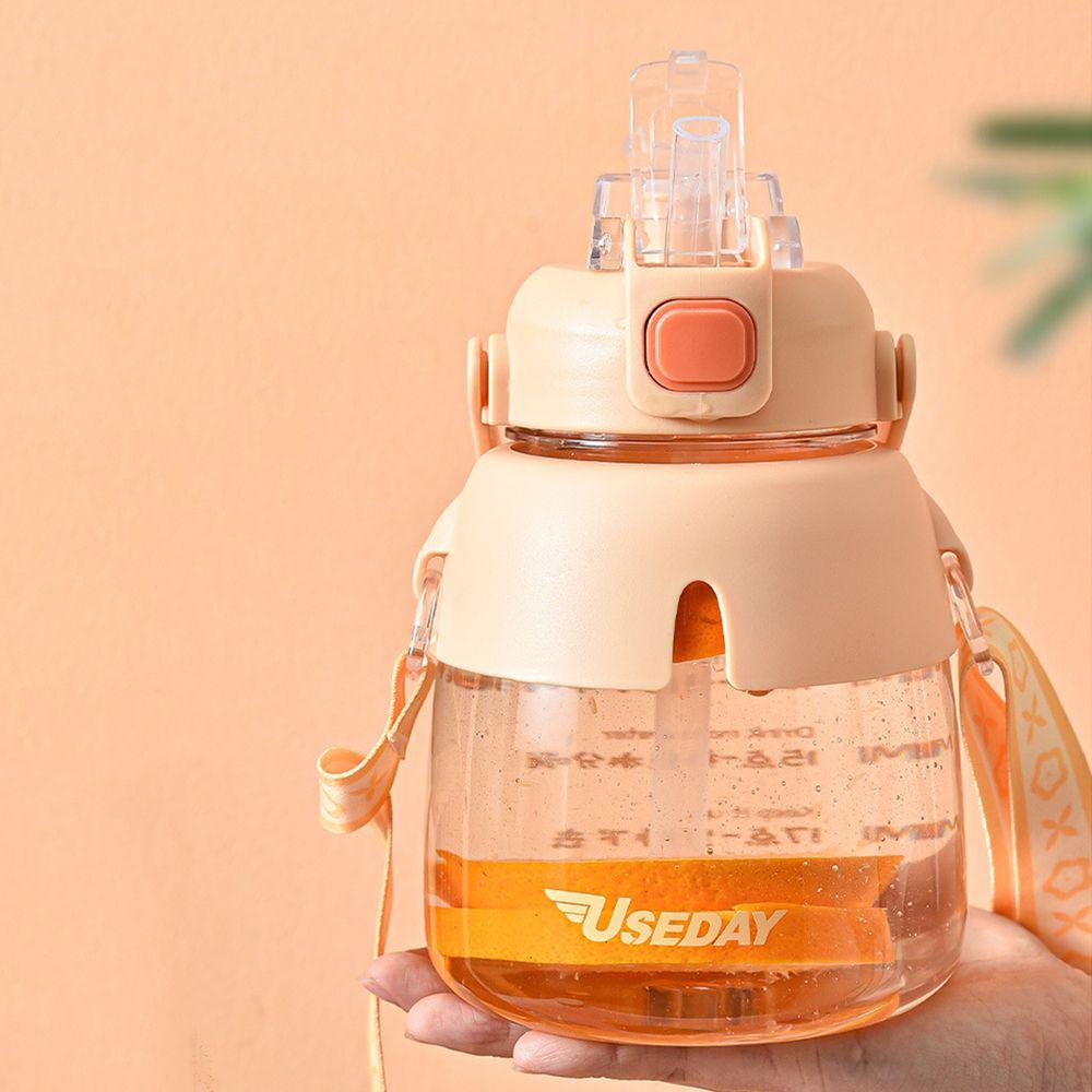 LANFY Bình Nước Nhựa Trong Suốt Dung Tích Lớn 1000ml