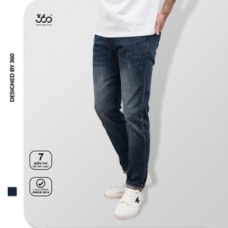 Quần jean nam local brand 360 Boutique chất liệu cao cấp - QJDTK201