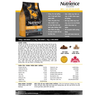 Thức ăn dạng hạt cho mèo mọi lứa tuổi Nutrience Subzero - PetMall