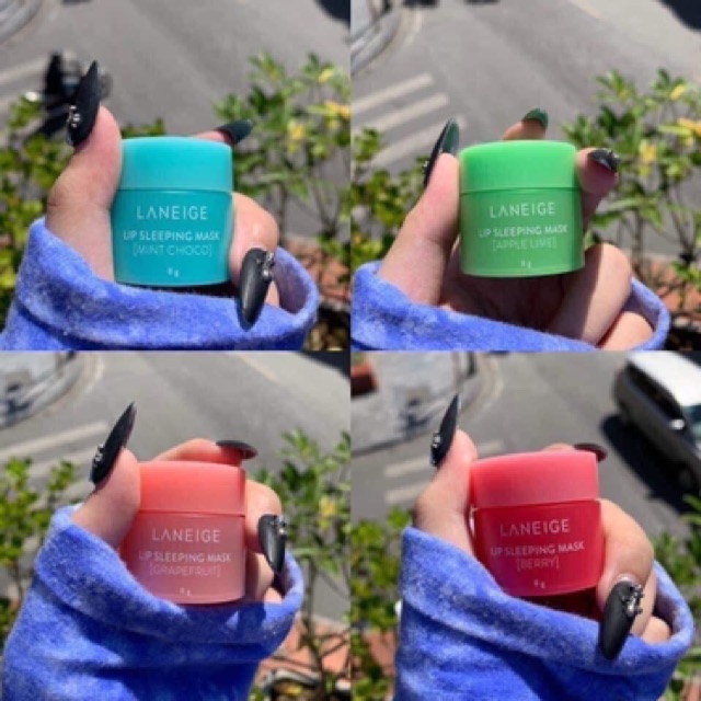 ( Tách Set Minisize 8g) Set Mặt Nạ Ngủ Môi LANEIGE LIP SLEEPING MASK MINI KIT | BigBuy360 - bigbuy360.vn