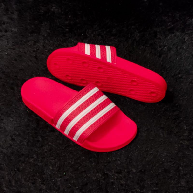 Giày sandal Adidas ADILETTE RED STRIP WHITE cho nam