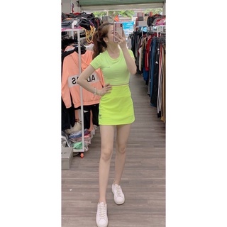 Chân váy thể thao, chân váy tennis 2lớp co giãn form chữ a tôn dáng