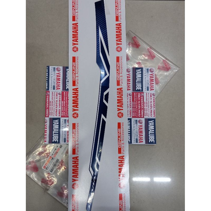 Tem (Xe xanh cửu long 966) Luvias Yamaha chính hãng