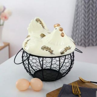 (ORDER) Giỏ gà đựng trứng dễ thương 02