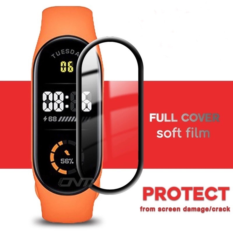 Miếng Dán Bảo Vệ Màn Hình Toàn Diện HD Cho Mi Band 7 7NFC