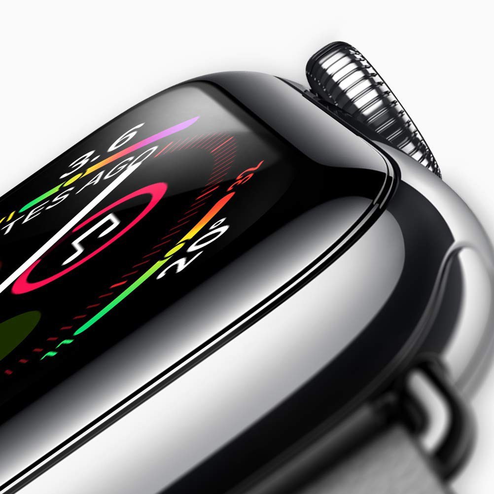 Sale 70% Tấm kính cường lực 3D dán bảo vệ màn hình đồng hồ thông minh Apple iWatch 38mm, 38mm Giá gốc 40,000Đ-93B80-1