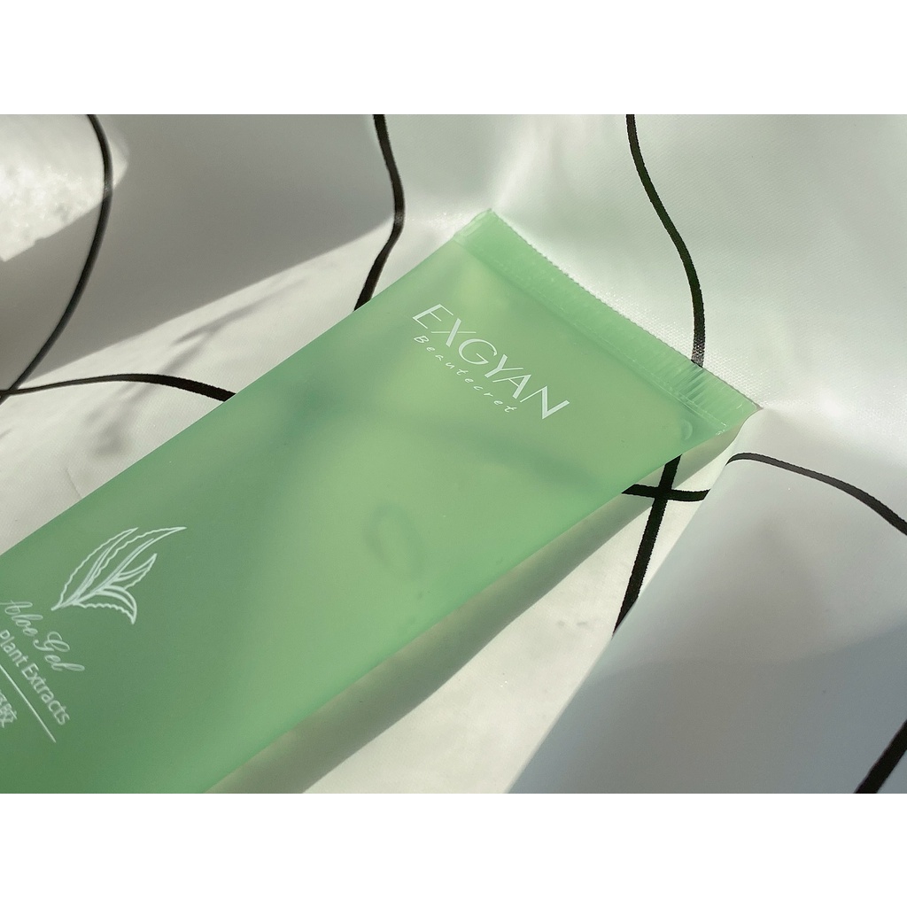 Ảnh thật  Gel dưỡng ẩm ALOVE VERA tươi mát EXGYAN 40g 54161 nội địa