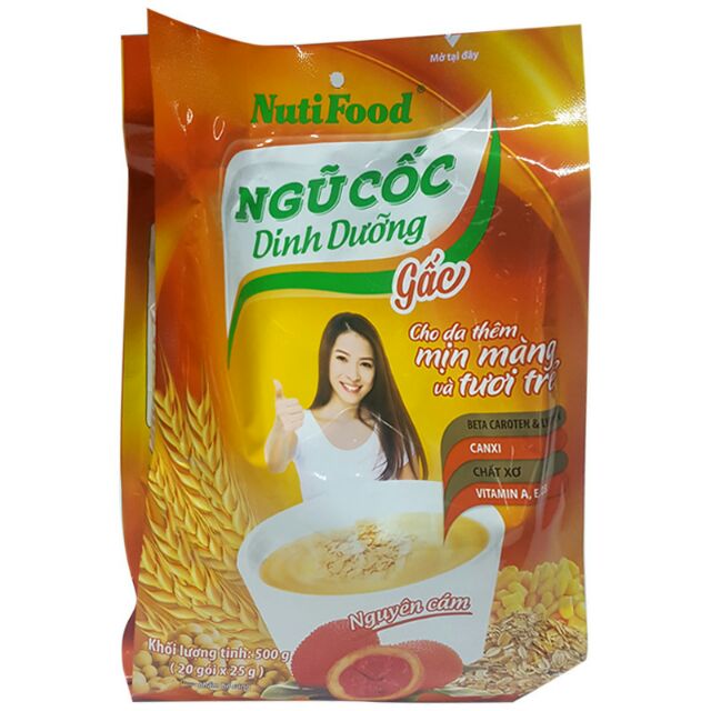 Ngũ cốc Nutifood dinh dưỡng gấc