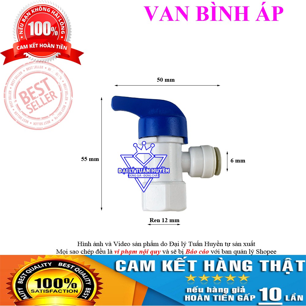 Van bình áp – Van bình chứa nước máy lọc nước RO