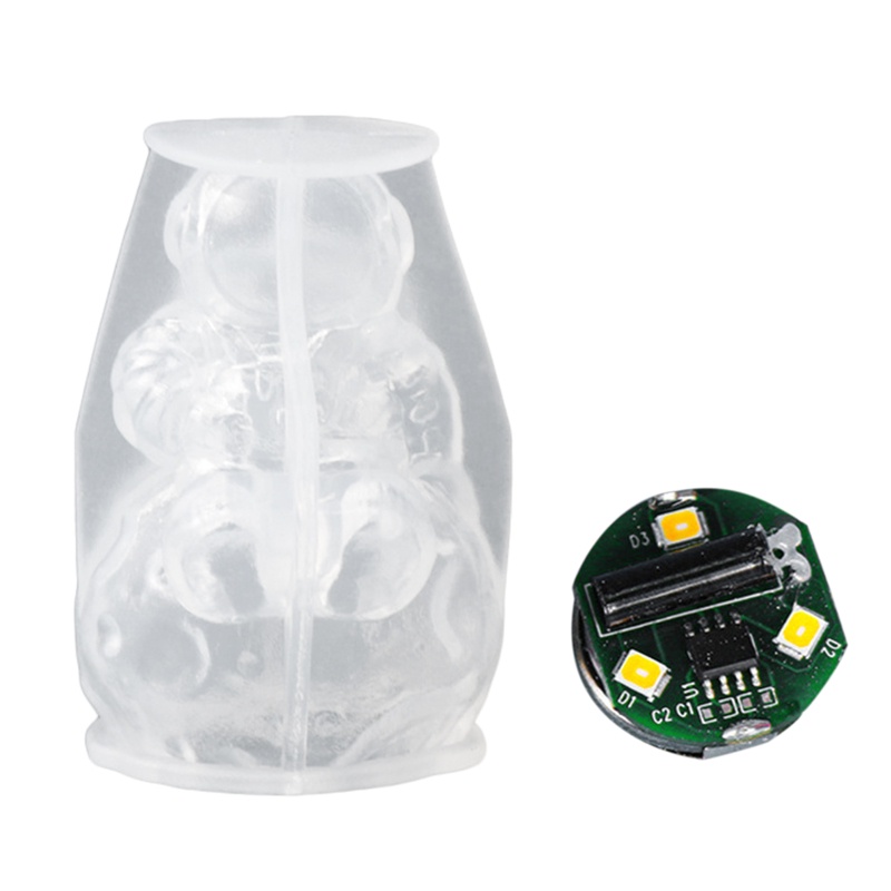 Khuôn Silicone Làm Đèn Hình Phi Hành Gia