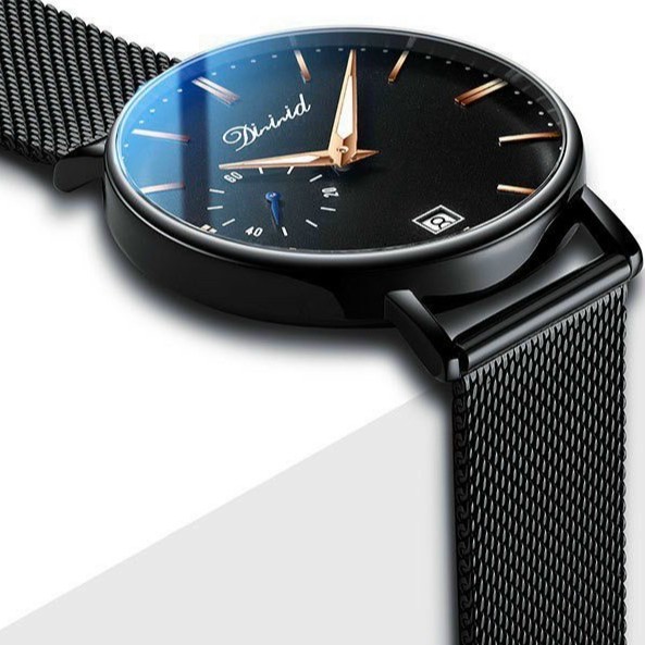Đồng hồ nam Dizizid dây titanium mặt siêu mỏng, chống thấm nước - Bảo hành 12 tháng | BigBuy360 - bigbuy360.vn
