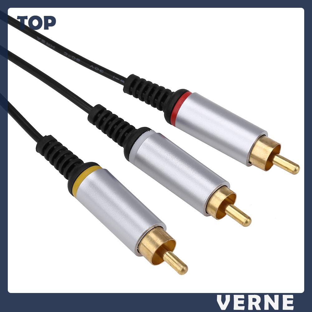 Cáp Chia 3 Cổng Rca Dài 1.8 Mét Cho Psp1000 / 2000 / 3000