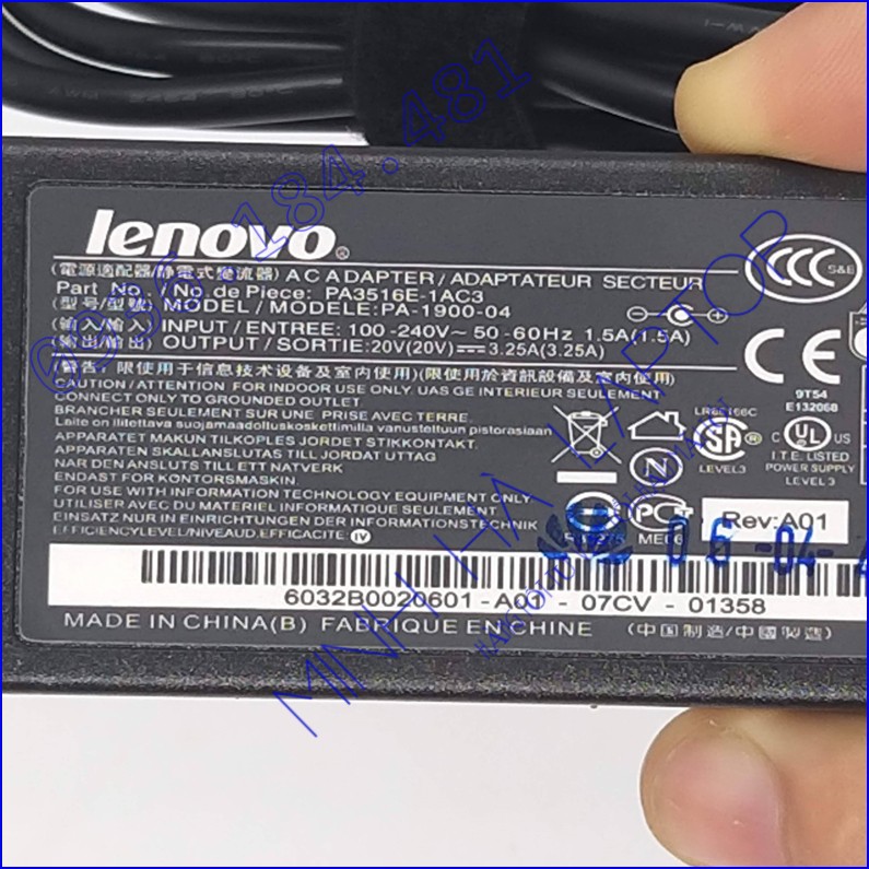Sạc Lenovo ThinkPad X230 X 240 X250 X260 X270 Zin[chính hãng] Không giật, đơ chuột, touchpad