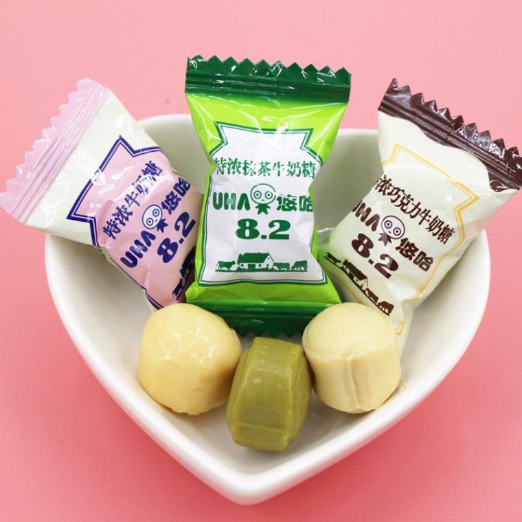 Kẹo Sữa UHA Nhật Bản Các Loại Bịch 58g