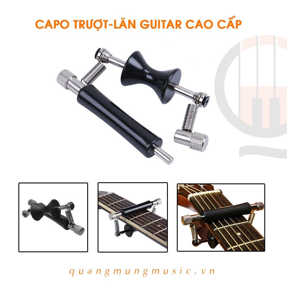 Capo Trượt - Capo Lăn - Capo Guitar Cao Cấp Tiện Dụng