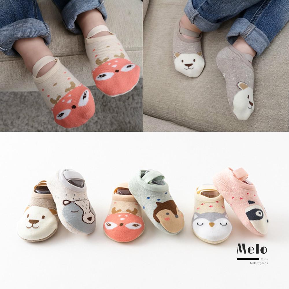 Vớ cotton mềm chống trượt cho em bé sơ sinh