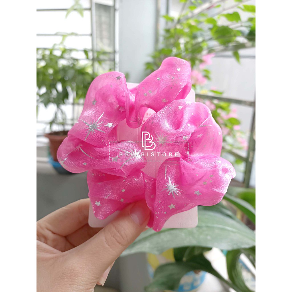 Dây buộc tóc Scrunchies Quả Chanh, HOT HIT, SIÊU XINH