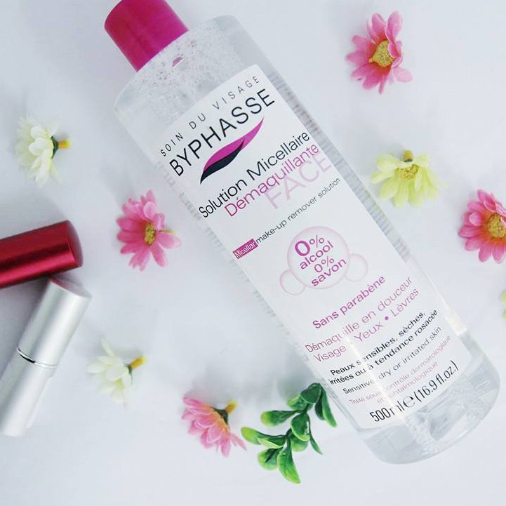 Nước tẩy trang Byphasse Solution Micellaire Face 500ml dành cho da dầu - 2016 Skincare | BigBuy360 - bigbuy360.vn