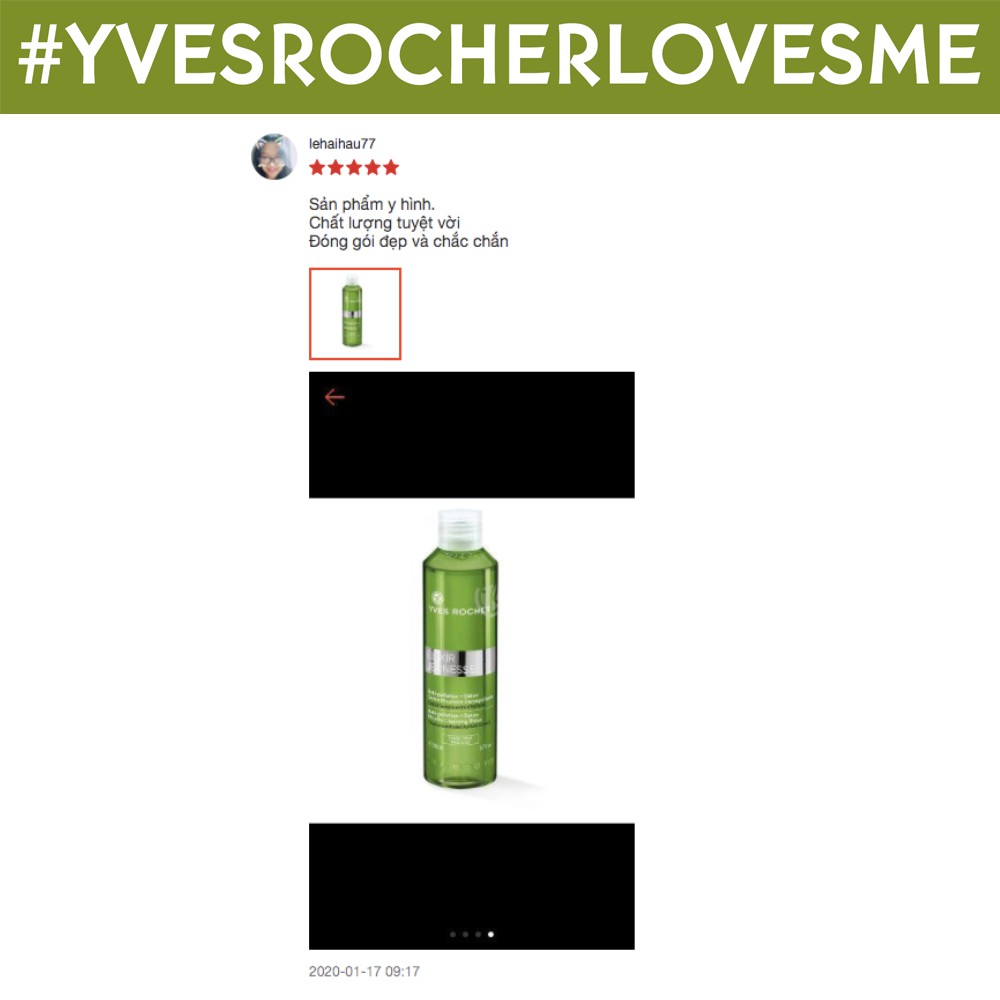 Sản phẩm làm sạch da dạng nước Yves Rocher Anti Pollution + Detox Micellar Cleansing Water 200ml | BigBuy360 - bigbuy360.vn