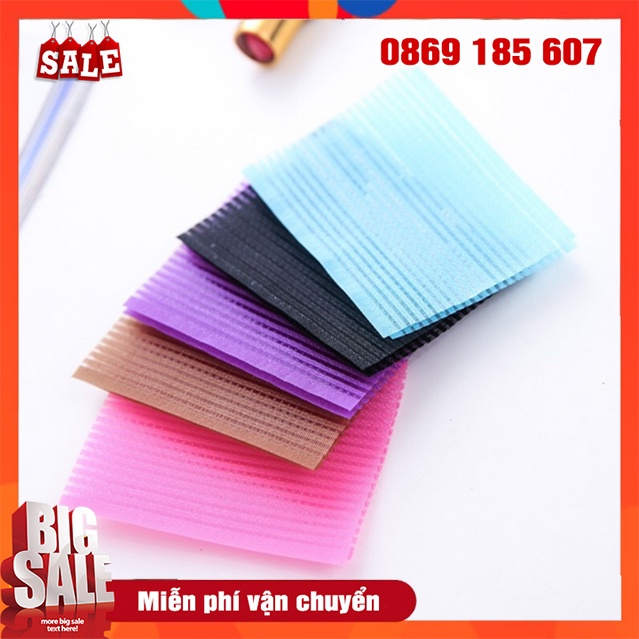 Dán Tóc Mái Hình Chữ Nhật Nhiều Màu Đa Dạng Giúp Bạn Dễ Dàng Rửa Mặt, Trang Điểm Thuận Tiện Và Nhỏ Gọn