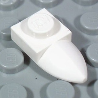 [1 Cái] LEGO Răng, Giày Trượt, Móng Vuốt Màu Trắng Cỡ 1x1 ID 4224792 49668