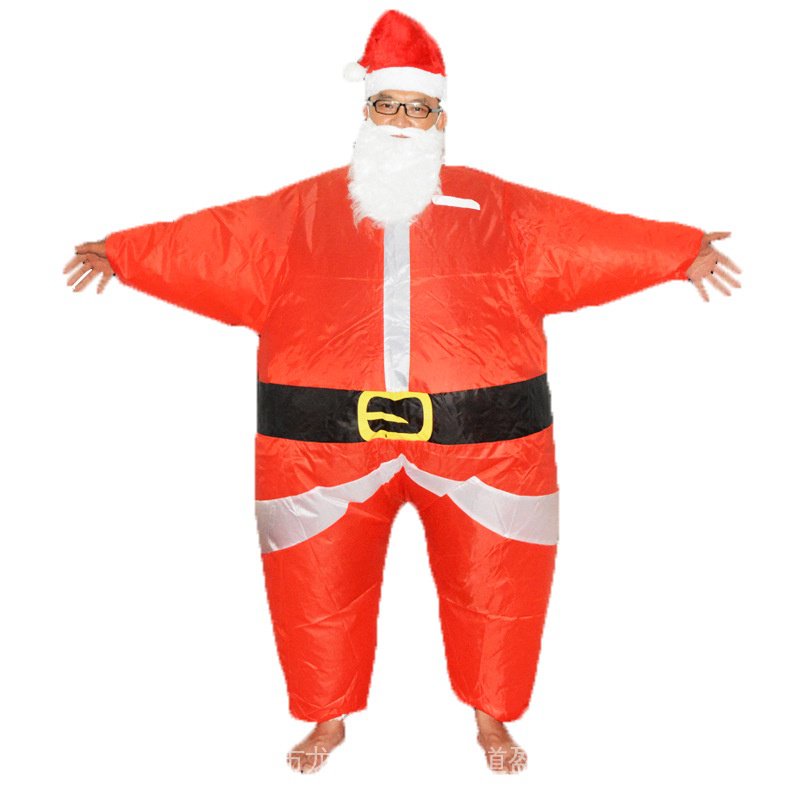 Trang Phục Hóa Trang Ông Già Noel Bơm Hơi Dành Cho Trẻ Em Và Người Lớn