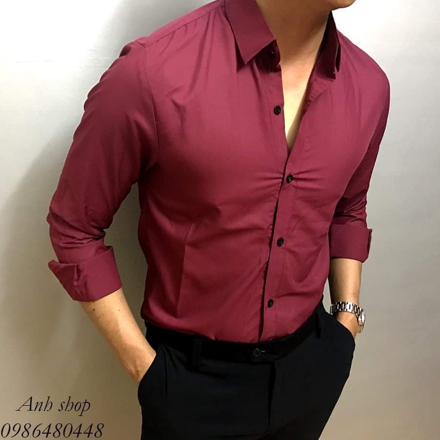 FREESHIP 99K TOÀN QUỐC_ÁO SƠ MI ĐEN XOÁI CA cổ bẻ,vải dày,không nhăn,không xù.GIÁ XƯỞNG. | BigBuy360 - bigbuy360.vn