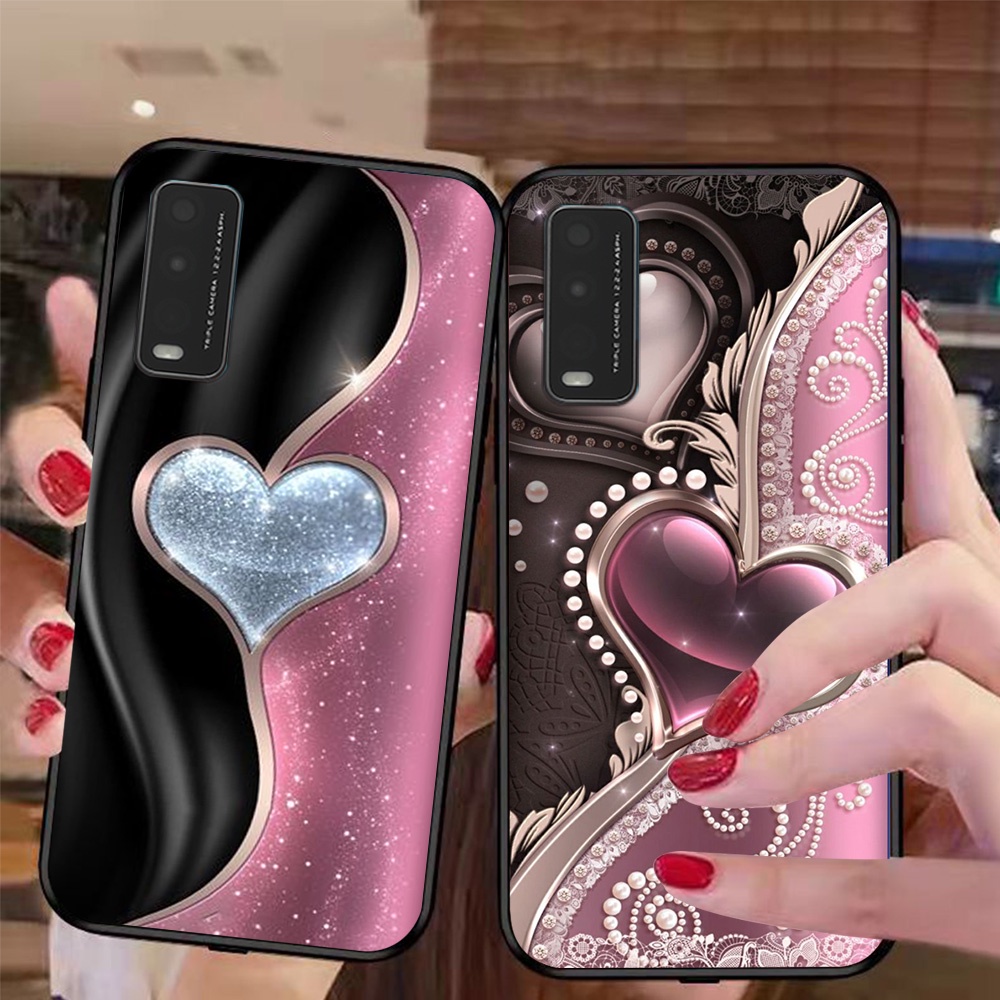 Ốp lưng điện thoại vivo y20 in hình phong cách nữ sang chảnh