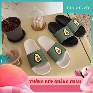 [CÓ SẴN] DÉP LÊ NAM NỮ CHỐNG TRƠN TRƯỢT HÌNH QUẢ BƠ SIÊU HOT HIT