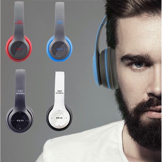 Foldable Bluetooth 5.0 P47 Headset For Smartphone / Tablet