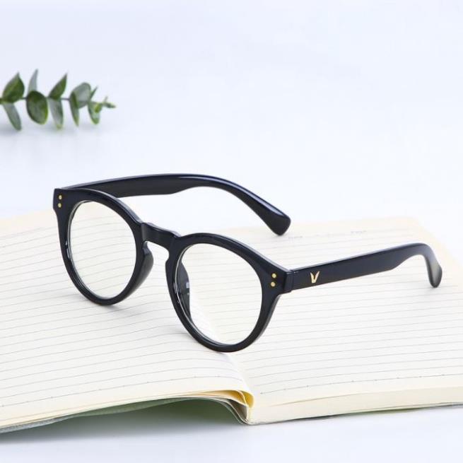 Kính 2 chấm gọng tròn phong cách hàn quốc D46