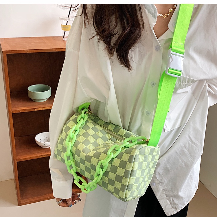 Túi đeo vai IELGY có dây đeo sợi xích thời trang cho nữ