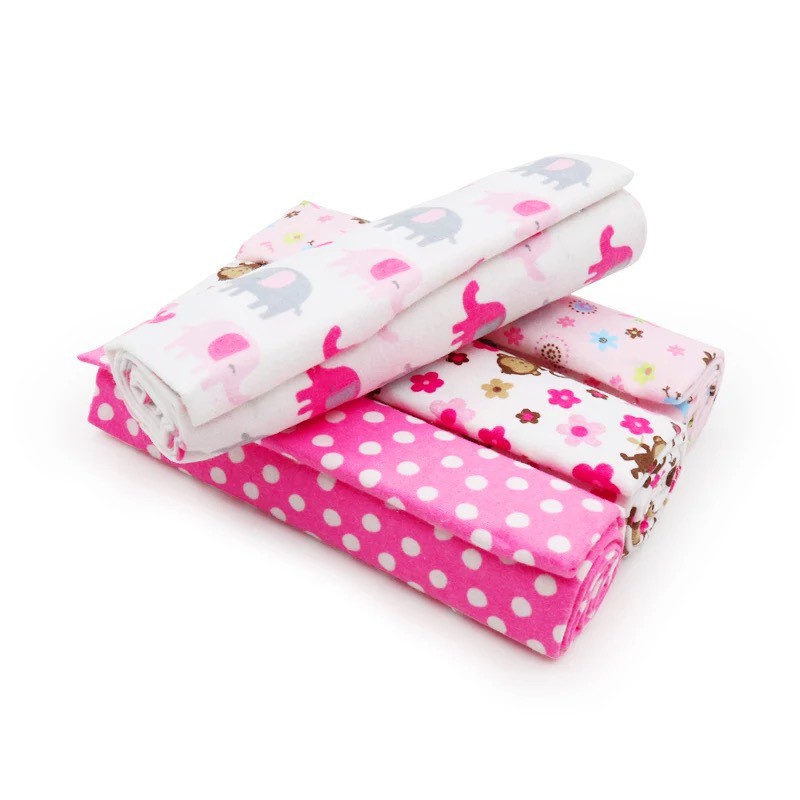 Khăn quấn em bé sơ sinh cotton , quấn , lao , đắp đa năng, hình chọn ngẫu nhiên