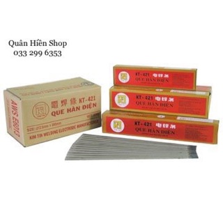Hộp que hàn sắt kim tín kt-421 φ2.5mm và φ3.2mm