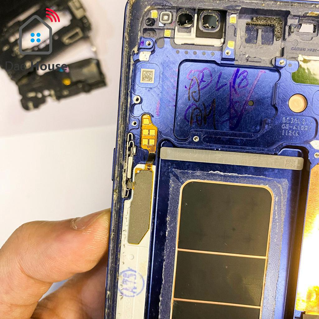 Nút nguồn, phím nguồn, cáp phím nguồn, cảm biến bút zin bóc máy Samsung Galaxy Note 9