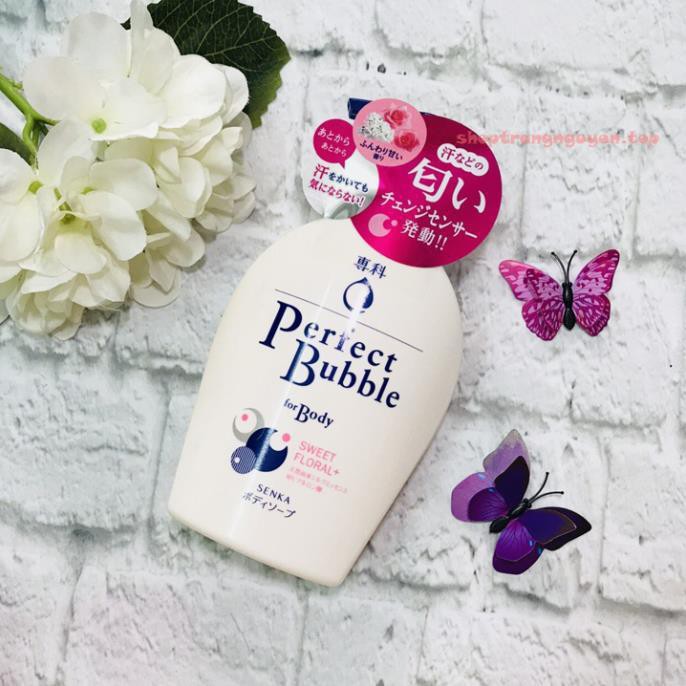 Sữa tắm Shiseido Perfect Bubble For Body Floral +