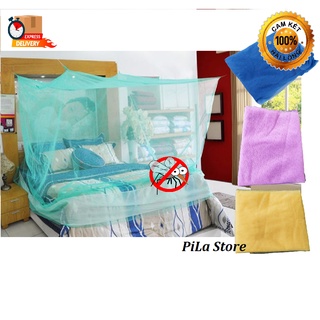 Mùng ngủ chống muỗi lưới siêu nhỏ một màu, mùng ngủ tuyn nhiều màu
