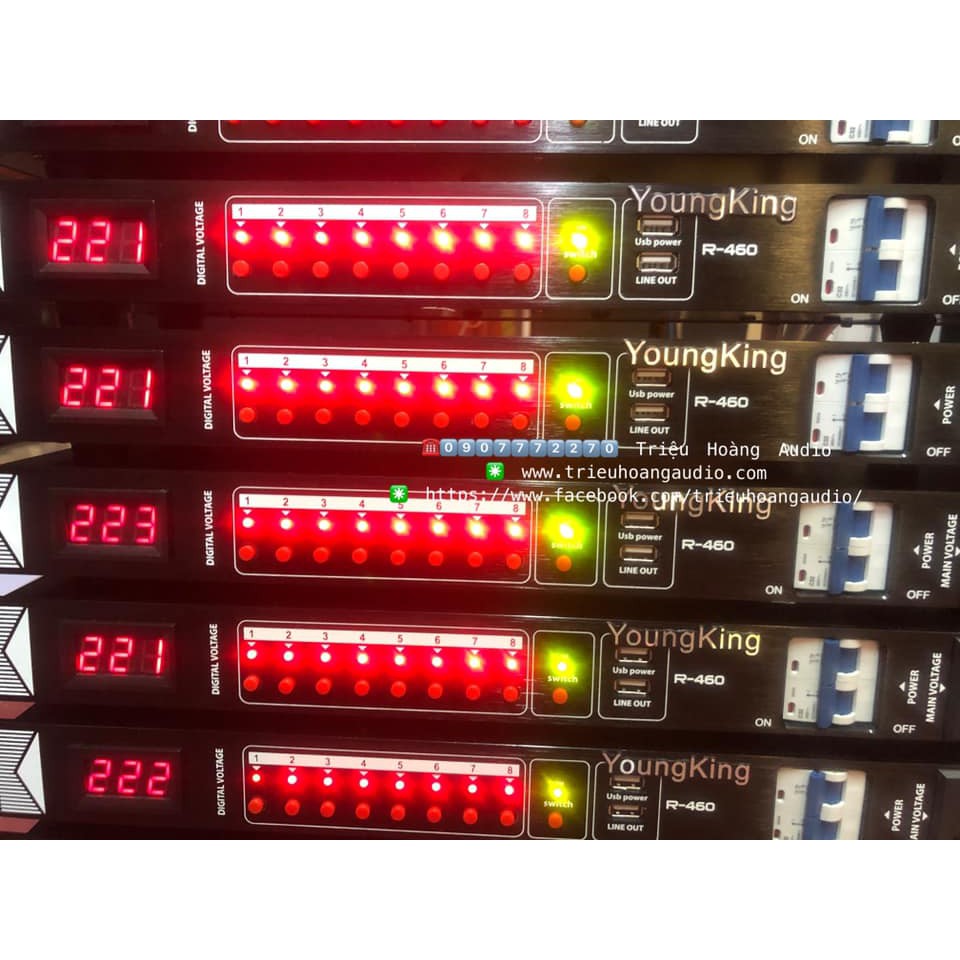 Quản lý Nguồn YoungKing Audio R-460 Korea