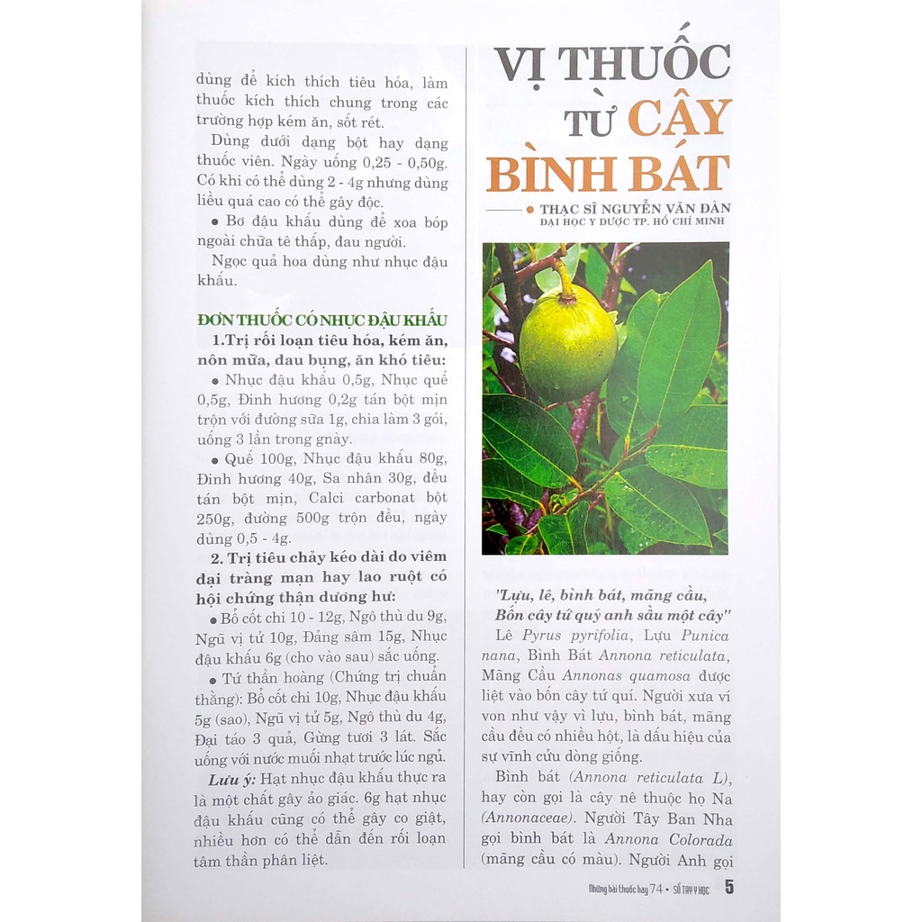 Sách Sổ Tay Y Học - Những Bài Thuốc Hay 74