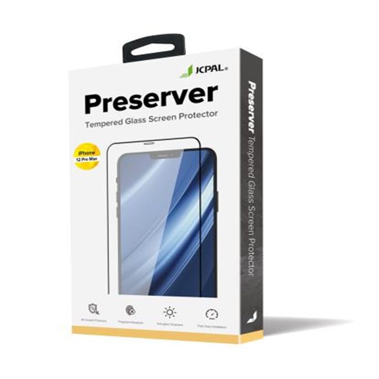 Kính Cường Lực JCPAL Preserver Dành Cho iPhone 12 Mini, 12/Pro, 12 Pro Max