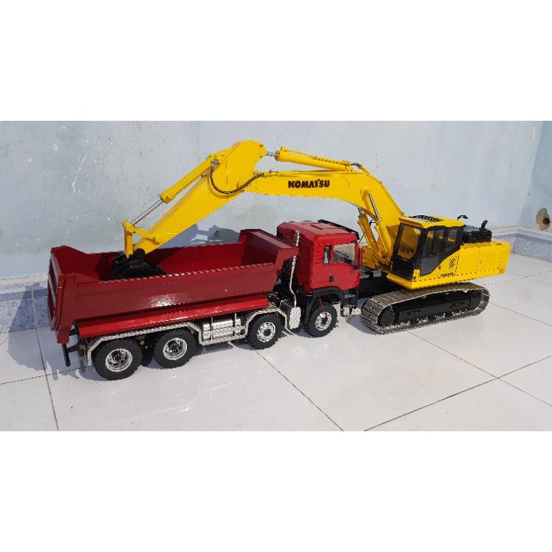 Máy xúc tỉ lệ 1/12 Komatsu Pc360 Thủy Lực