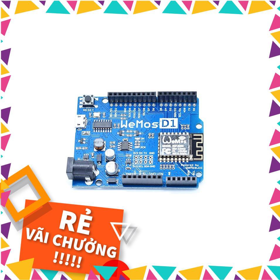 [GIÁ SỐC] WEMOS D1 R2 V2.1- KIT WiFi dành cho Arduino UNO