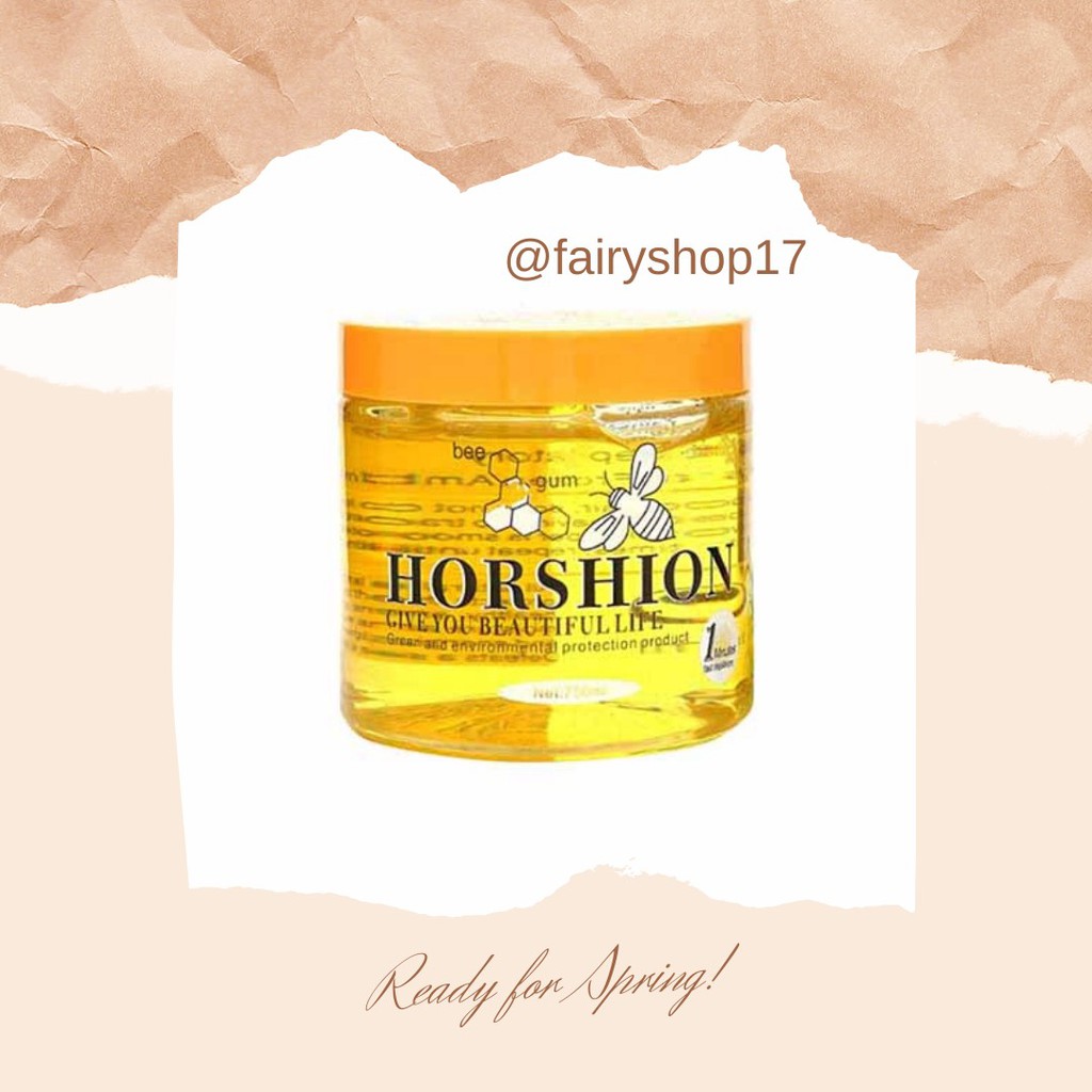 [𝓣𝓱𝓮60𝓼] Gel wax lông lạnh mật ong kèm giấy Horshion